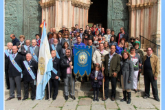 Hermanamiento Paladines de la Encamisá, Caballeros de Guadalupe 24/03/2012