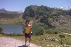 Viaje en bicicleta desde Torrejoncillo a los Lagos de Covadonga - 2010