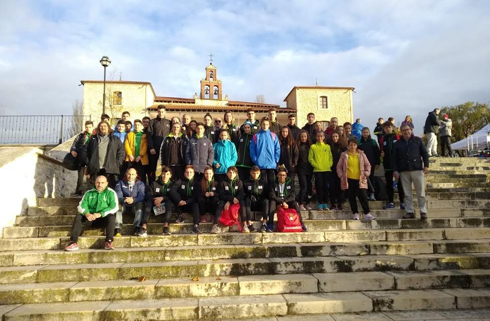 María Abad, Campeona Sub 20 mujeres y Daniel Díaz, 3ª en Sub 20 hombres, destacados en el Cross de la Constitución de Aranda del Duero