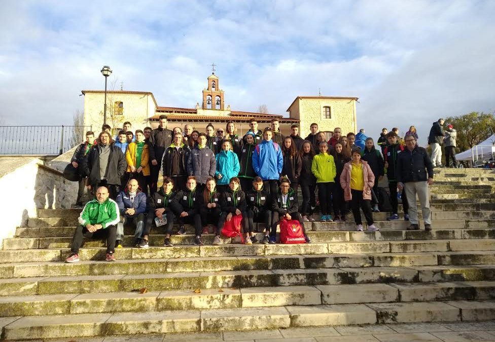 María Abad, Campeona Sub 20 mujeres y Daniel Díaz, 3ª en Sub 20 hombres, destacados en el Cross de la Constitución de Aranda del Duero