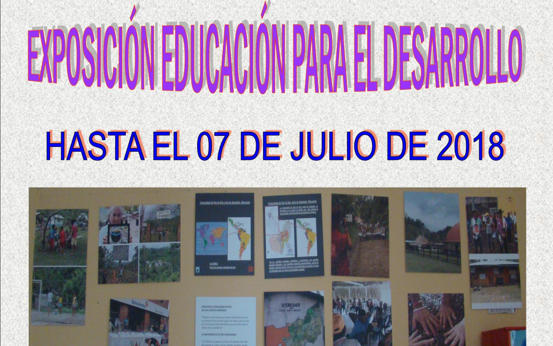 Exposición Educación para el Desarrollo Fundación MUSOL