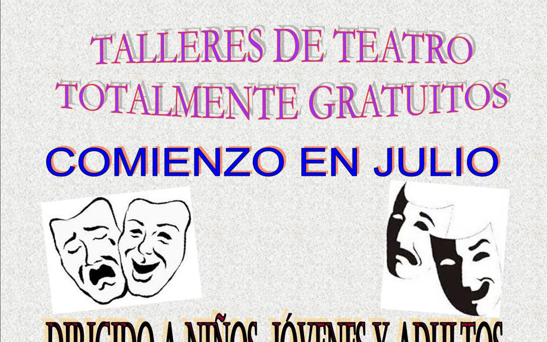 Talleres formativos de Teatro 64 Festival Internacional de Teatro Clásico de Mérida