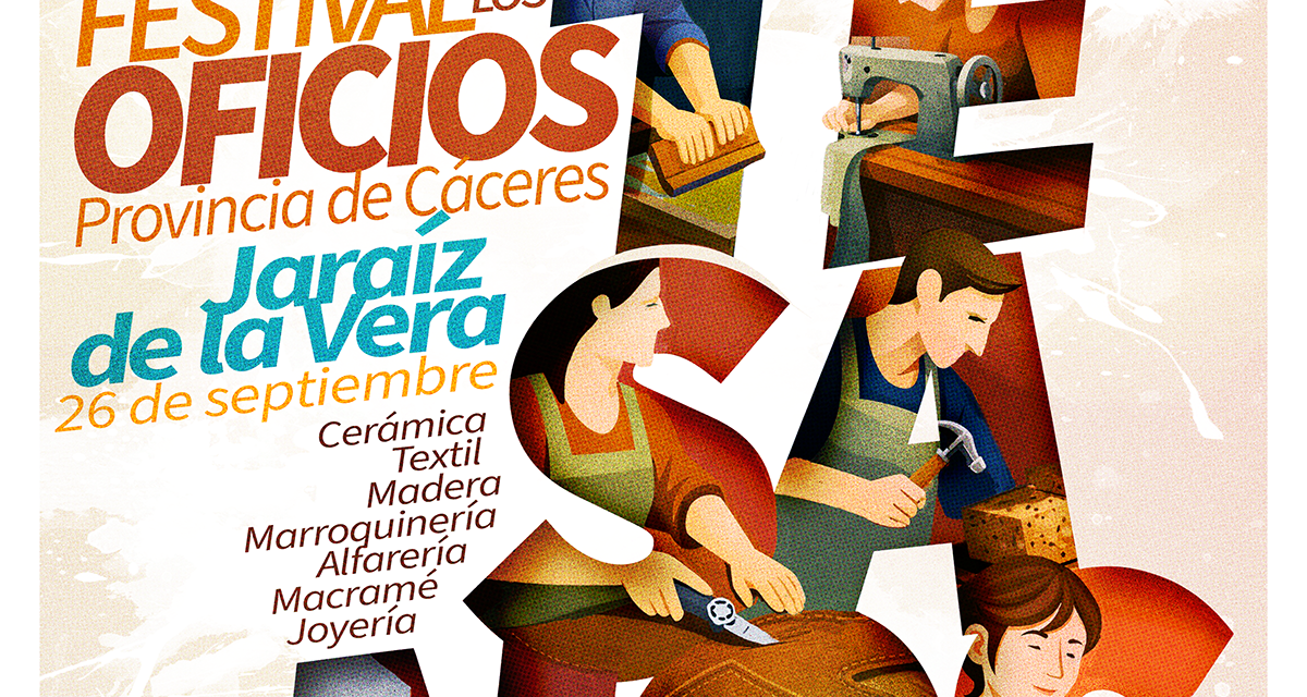 El Festival de Oficios Artesanos de la provincia de Cáceres cierra este sábado una exitosa quinta edición en Jaraíz de la Vera