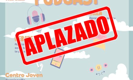 APLAZADO TALLER CREACIÓN DE PODCAST