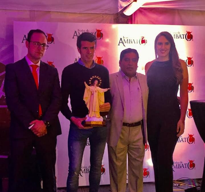 Emilio de Justo impacta en su debut en Ecuador