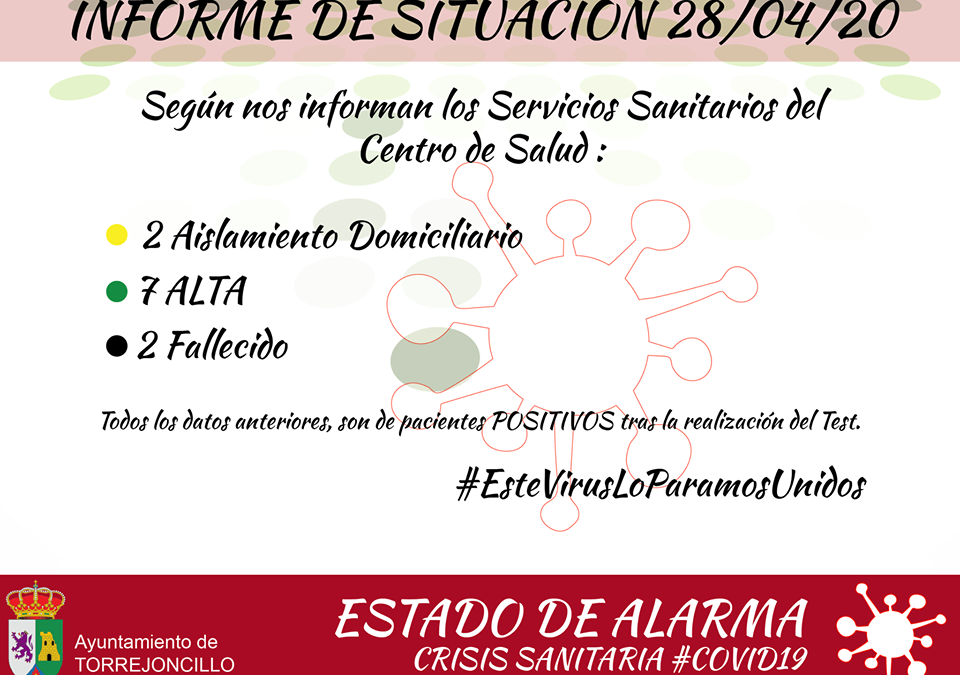 Nuevo Positivo en Aislamiento Domiciliario