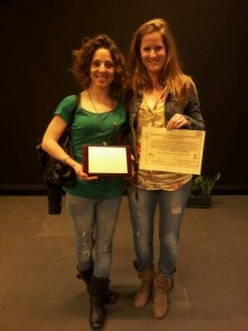 Diosela Freixo y Mara Nuñez acudieron a la entrega de premios en representación de Jachas Teatro - JACHAS TEATRO