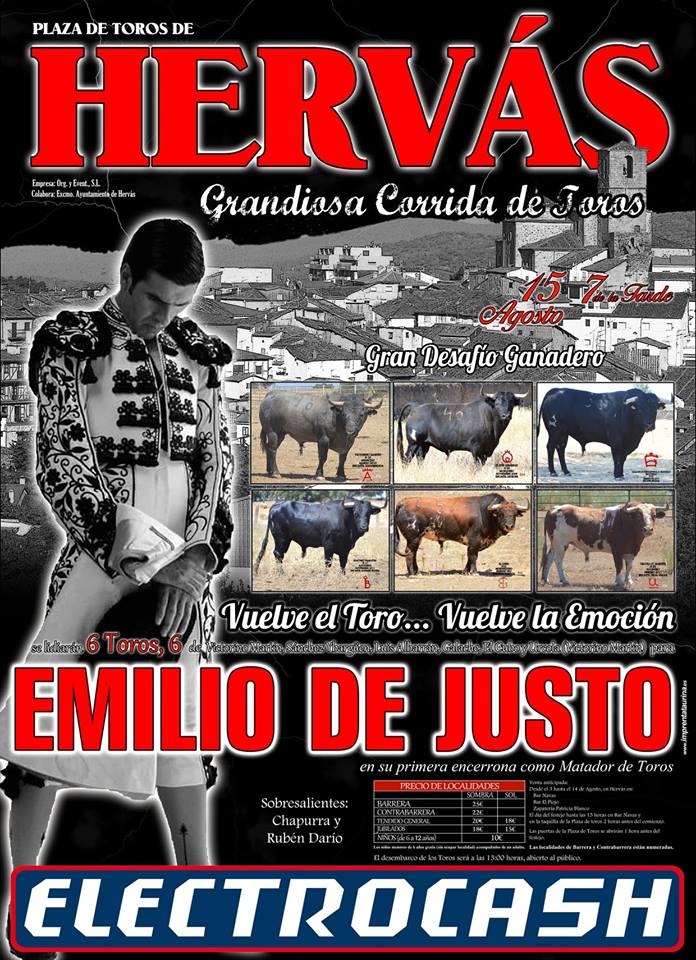 6 Toros 6 para Emilio de Justo