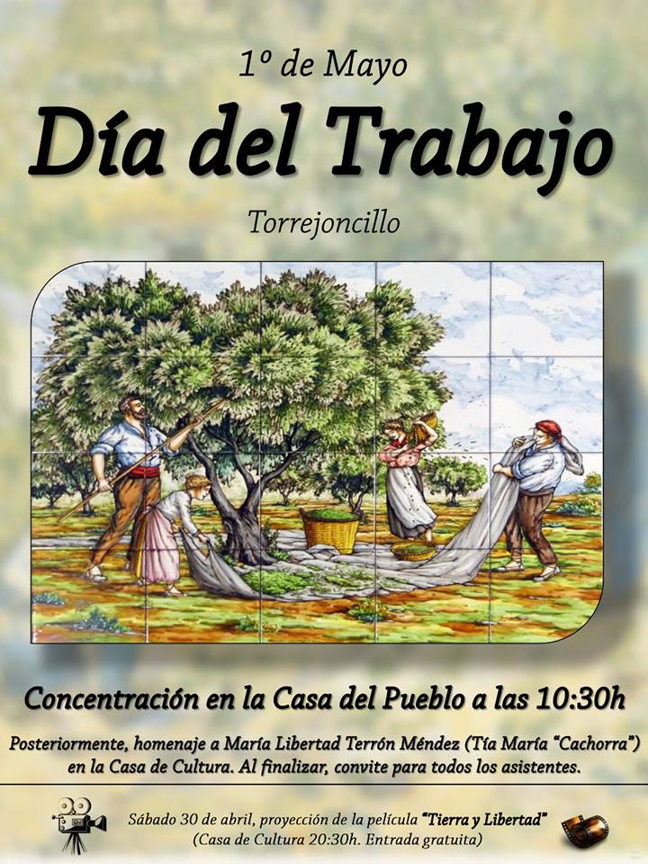 Celebración del 1 de Mayo, Fiesta del Trabajo