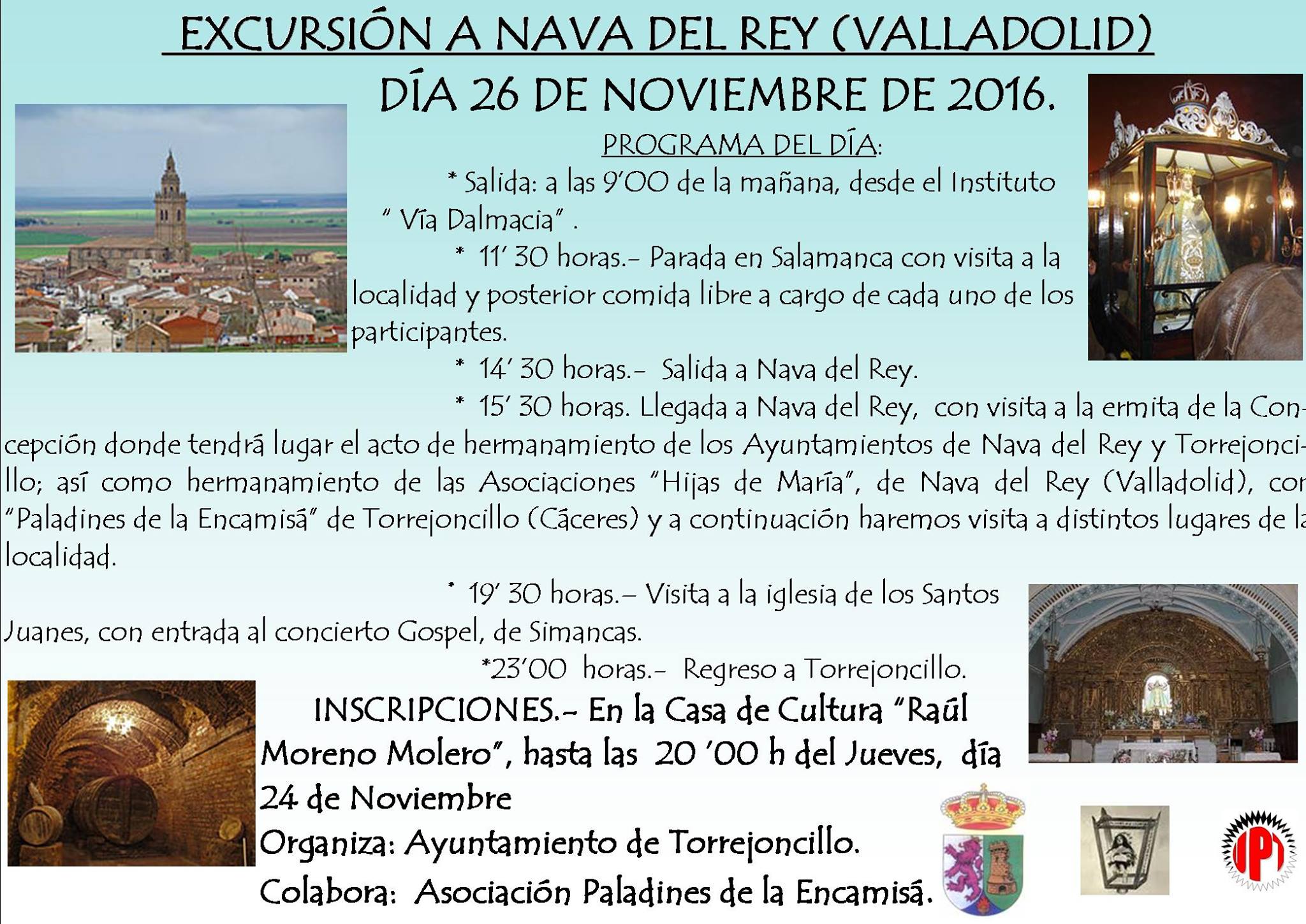 Excursión a Nava del Rey (Valladolid)