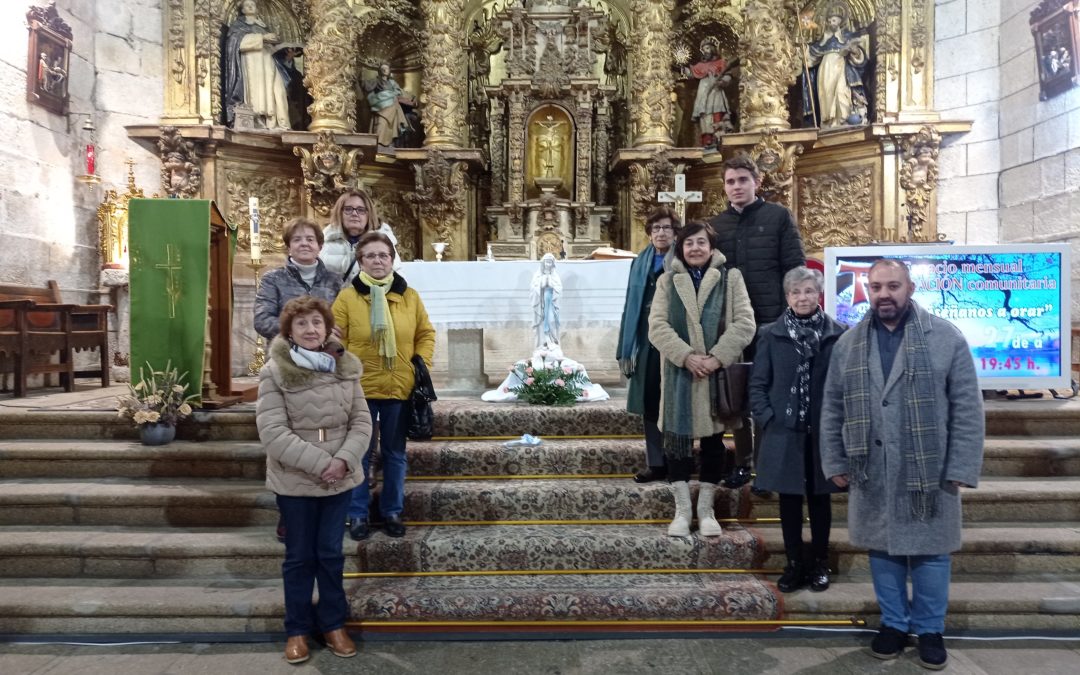 La parroquia de San Andrés Apóstol de Torrejoncillo celebra la festividad de Nuestra Señora de  Lourdes