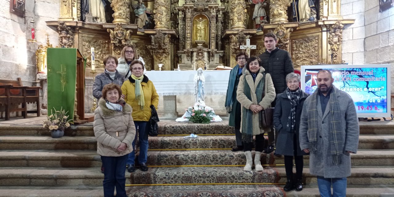 La parroquia de San Andrés Apóstol de Torrejoncillo celebra la festividad de Nuestra Señora de  Lourdes