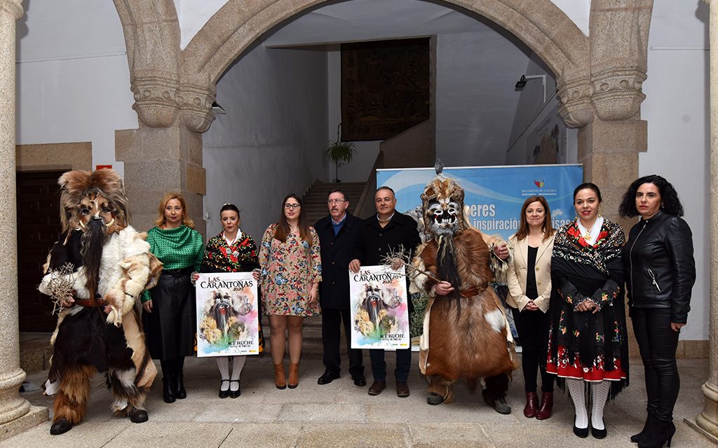 Las Carantoñas de Acehúche se estrenan como Fiesta de Interés Turístico Nacional