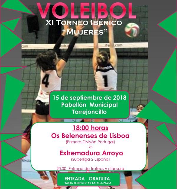 15 de Septiembre – XI Torneo ibérico «Mujeres» de voleibol