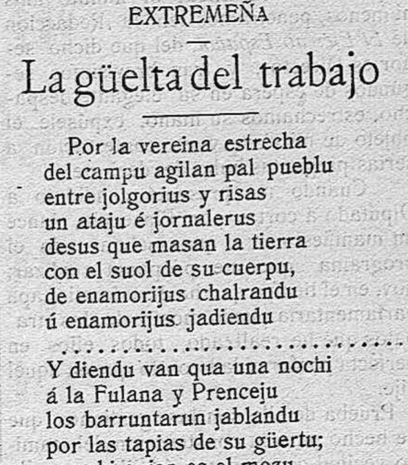 La güelta del trabajo