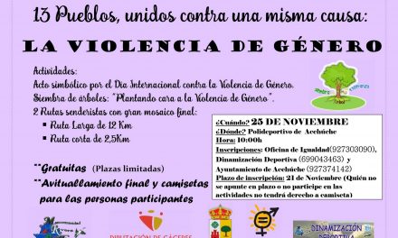 13 pueblos por una misma causa:la lucha contra la Violencia de Género