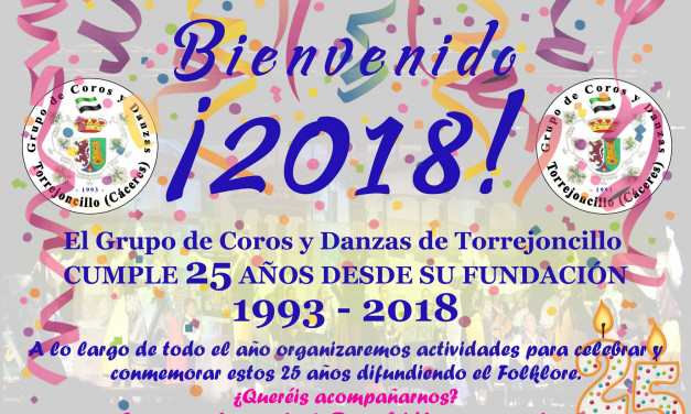 Coros y Danzas de Torrejoncillo cumple 25 años