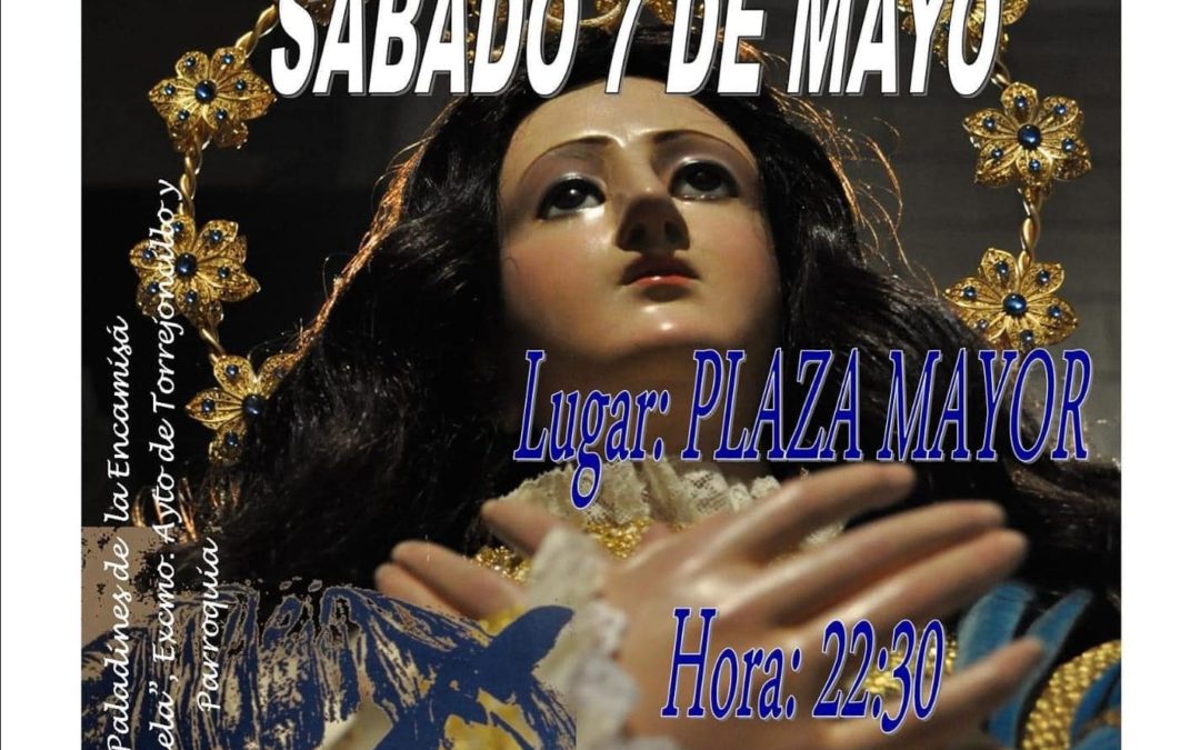 Ofrenda floral a caballo a María Inmaculada