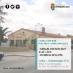 LICITACIÓN BAR «LAS PISCINAS» TORREJONCILLO