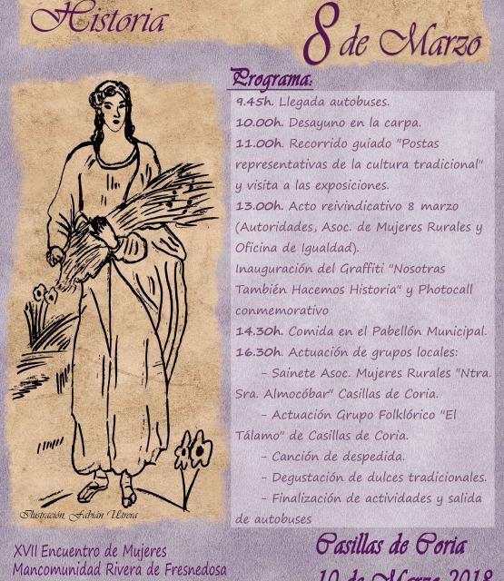 XVII Encuentro Cultural de Mujeres de la Mancomunidad Rivera de Fresnedosa en Casillas de Coria