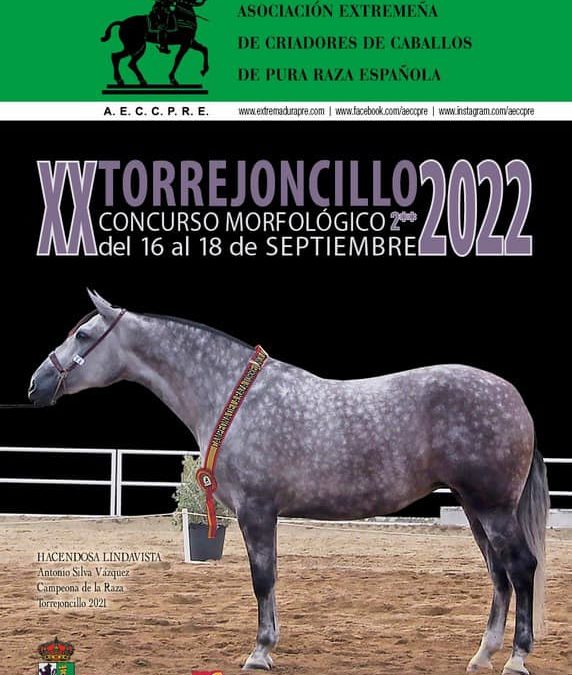 XX Concurso Morfológico de la Asociación Extremeña de Criadores de Caballos de Pura Raza Española en su Salón del Caballo de Torrejoncillo