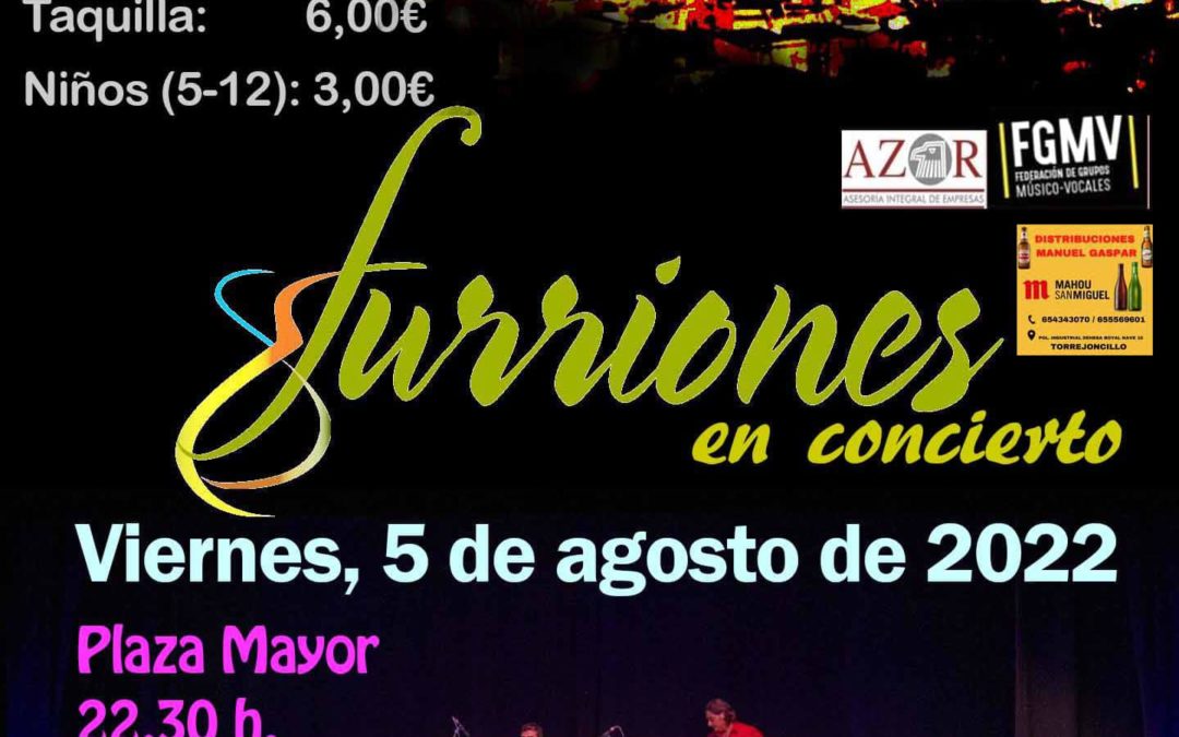 CONCIERTO DE FURRIONES EN TORREJONCILLO