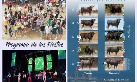 PROGRAMA DE LAS FIESTAS DE AGOSTO DE TORREJONCILLO 2022