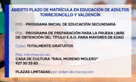 CURSO 2022/2023 EN EDUCACIÓN DE ADULTOS