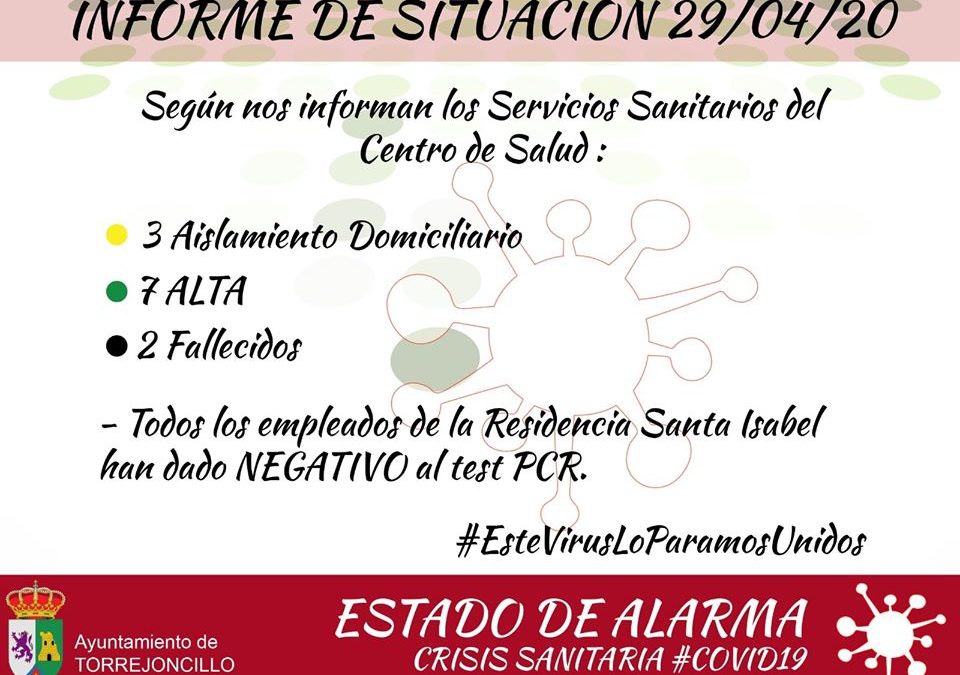 Nuevo Positivo en Aislamiento Domiciliario.