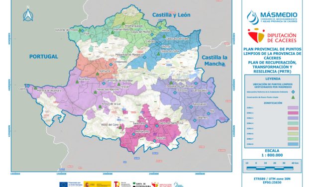 El Consorcio MásMedio invertirá más de 5 millones de euros en la adecuación o creación de Puntos Limpios en la provincia