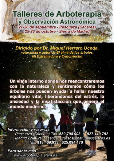 Taller de Arboterapia y Observación Astronómica