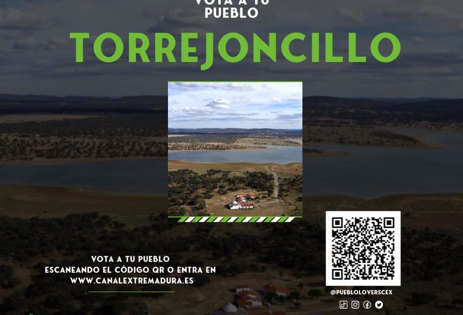 Enlace para votar a Torrejoncillo como Pueblo Lovers