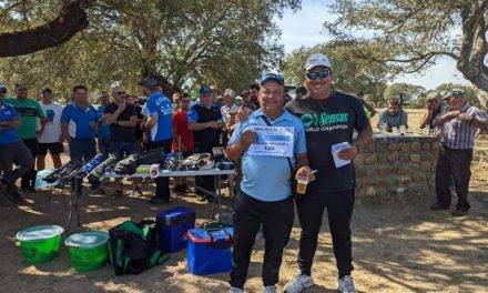 Juan José Galán ganador del último concurso de pesca de la temporada