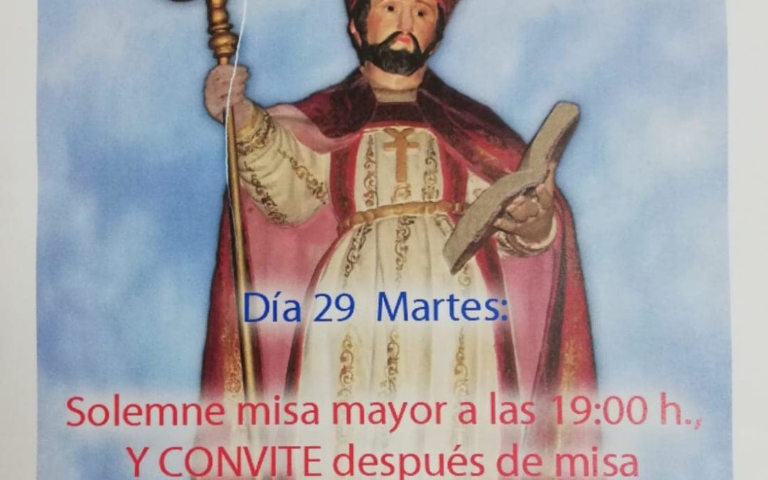 FIESTA EN HONOR A SAN SATURNINO