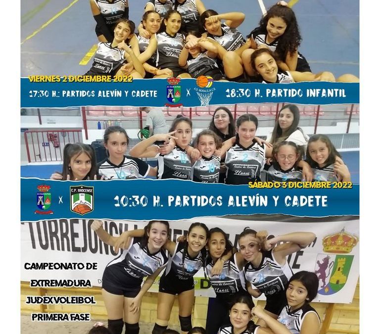 FIN DE SEMANA TOTAL DE VÓLEY EN EL PABELLON