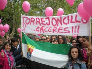 Torrejoncillo en la VIII Marcha contra el Cáncer de Avon