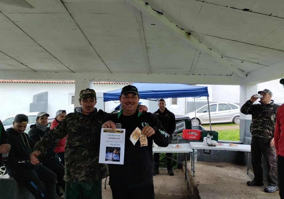 Ganadores del último Concurso de Pesca de la Sociedad de Pescadores Los Encinares