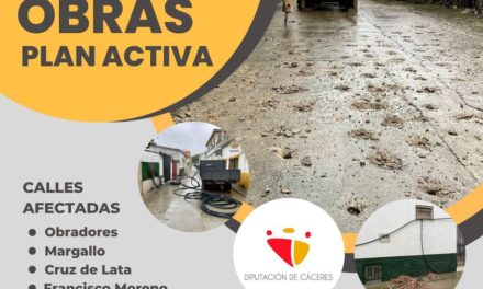 OBRAS EN CALLES POZO Y OBRADORES