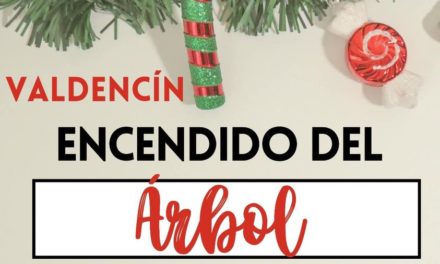 ENCENDIDO DEL ÁRBOL EN VALDENCÍN