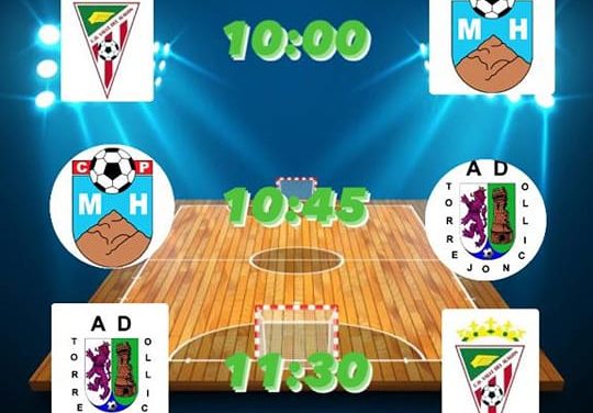 Comienzan los Zagalines del AD Torrejoncillo, estos son los horarios y resultados de las competiciones del club local.