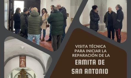 VISITA TÉCNICA PARA INICIAR LA REPARACIÓN DE LA ERMITA DE SAN ANTONIO