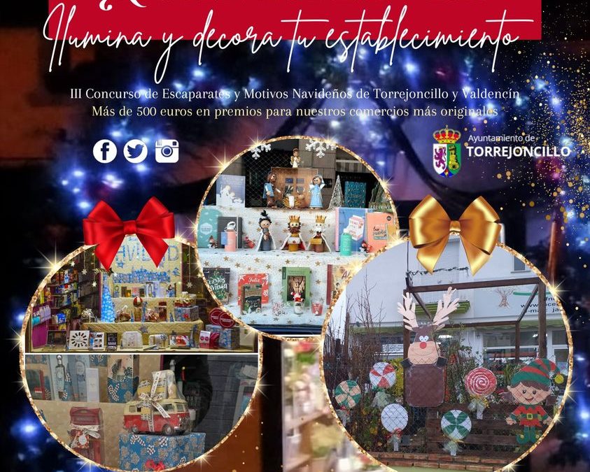 III CONCURSO DE ESCAPARATES Y MOTIVOS NAVIDEÑOS «¿QUIÉN DA LA VEZ?»