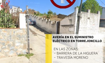 AVERÍA EN EL SUMINISTRO ELÉCTRICO