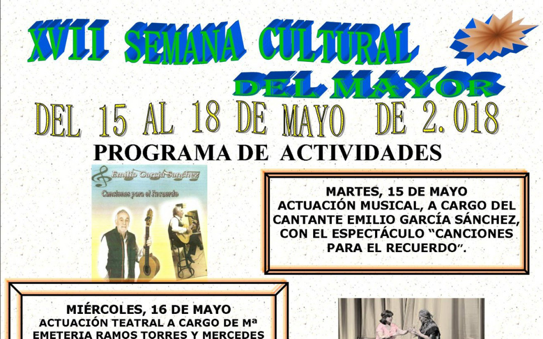 XVII Semana Cultural del Mayor