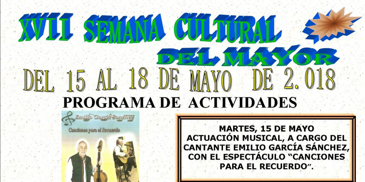 XVII Semana Cultural del Mayor