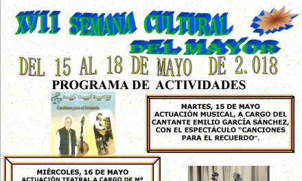 XVII Semana Cultural del Mayor