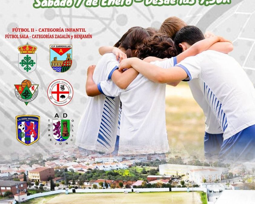 Este fin de semana el AD Torrejoncillo disputara varios torneos navideños
