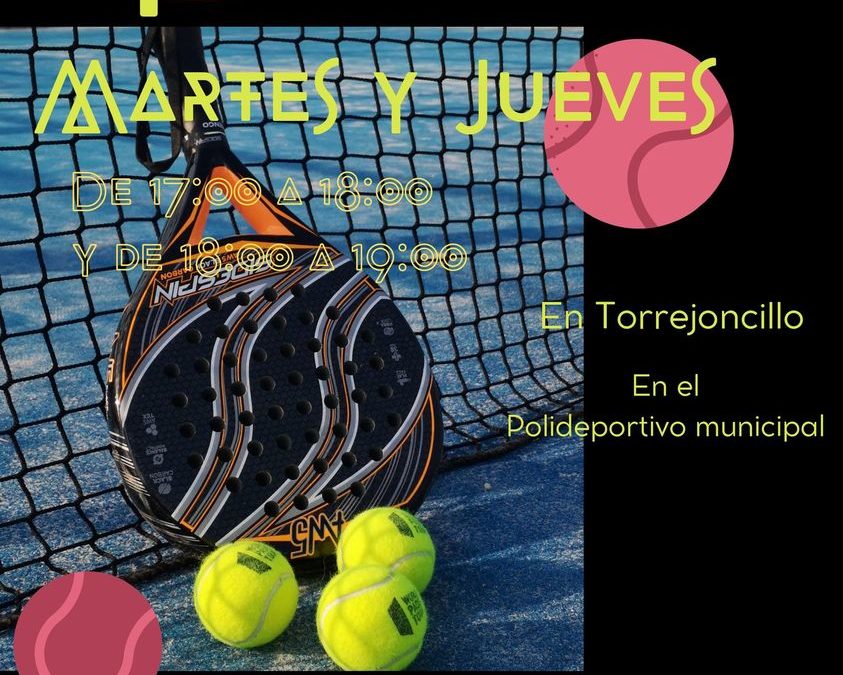 CLASES DE PÁDEL PARA JÓVENES EN TORREJONCILLO