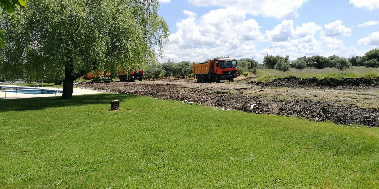 Ampliación zonas verdes de las Piscinas Municipales