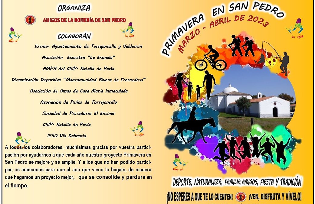 PRIMAVERA EN SAN PEDRO